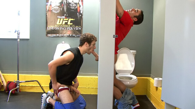 Samuel O’Toole & Spencer Fox: On The Set Blowjob