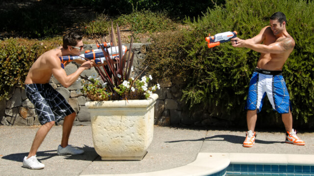 Outdoor Blowjob with Samuel O’Toole and Johnny Torque